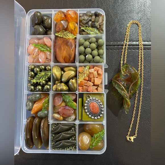 Jewelry - Craft Beads, RUSTY OLIVE - DON’T EAT, Jewelry Supplies, loose bulk beads